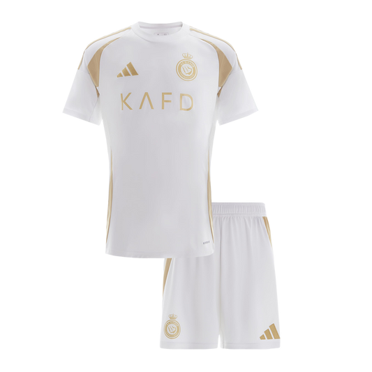 Al-Nassr Kinder-Drittauswärtstrikot (individuell) 2024/25