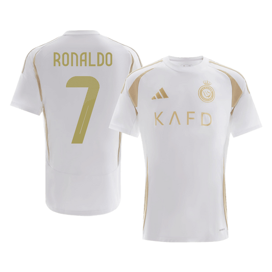 RONALDO #7 Al-Nassr Fußball-Trikot Drittes Auswärtshemd (individuell) 2024/25 ACL