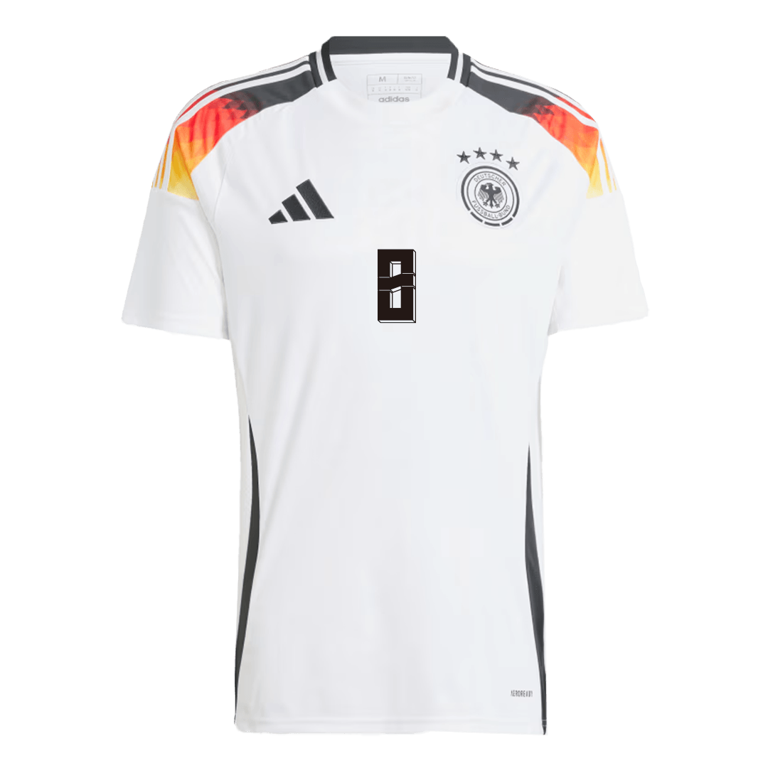 KROOS #8 Deutschland Fußballtrikot Heimtrikot Custom 2024