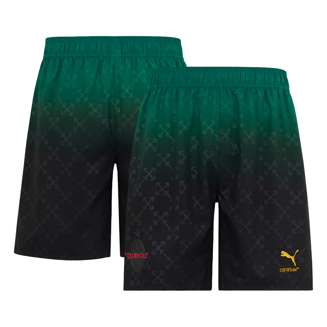 Offizielle AC Mailand Ausw?rts-Shorts 2024/25 - Viertes Trikot personalisierbar