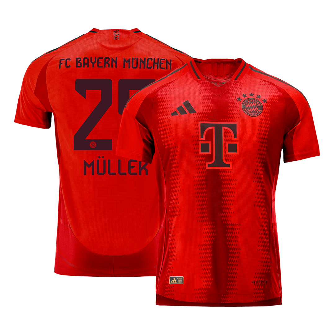 Authentisches MULLER #25 FuBayern München Custom Third Away  2024/25 UCL