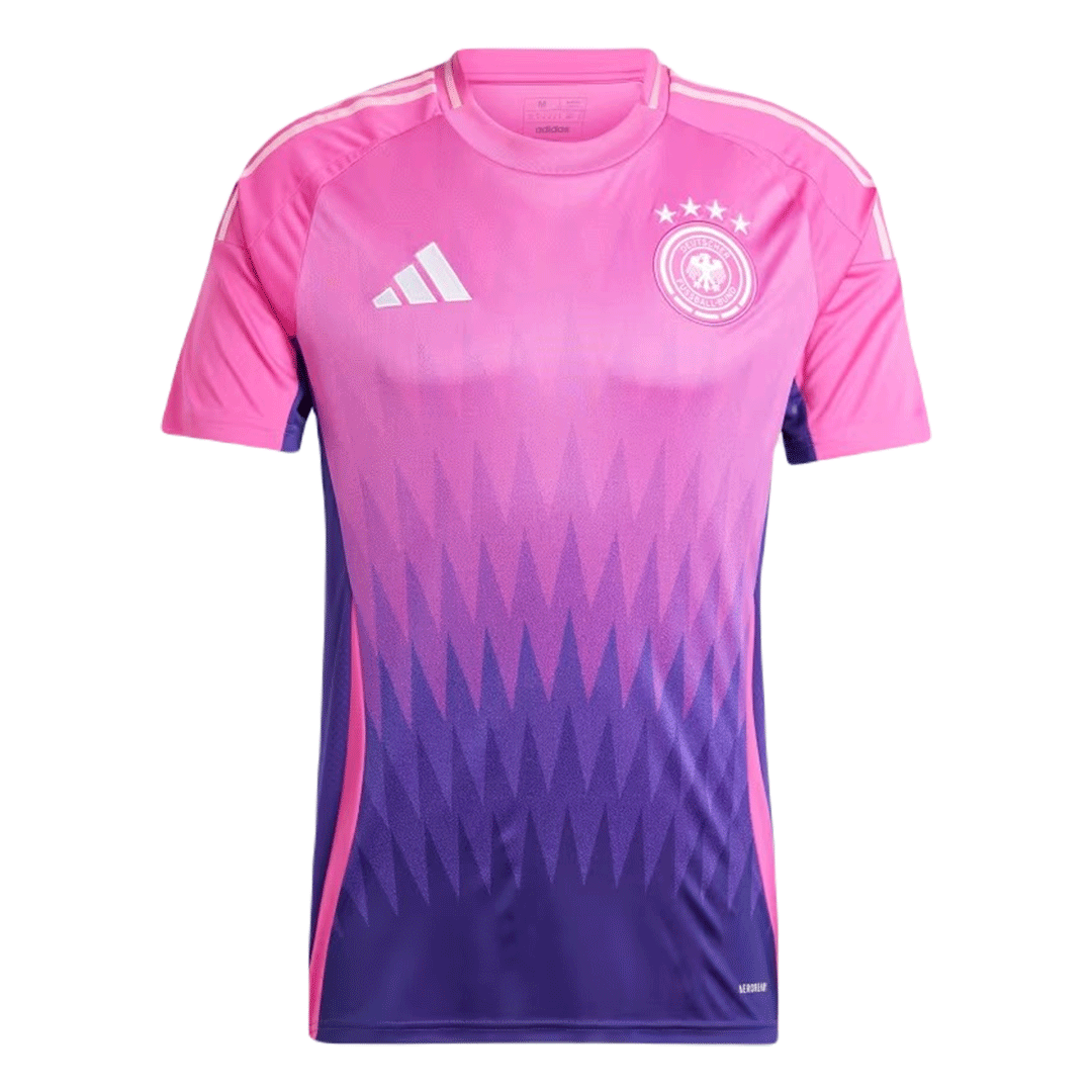 Deutschland Fußballtrikot Auswärts Custom Shirt 2024