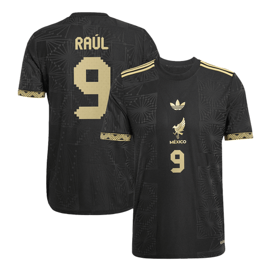 Authentisches Raúl #9 Mexiko Trikot -Auswärtstrikot (3. Dress) 2025 Gold Cup