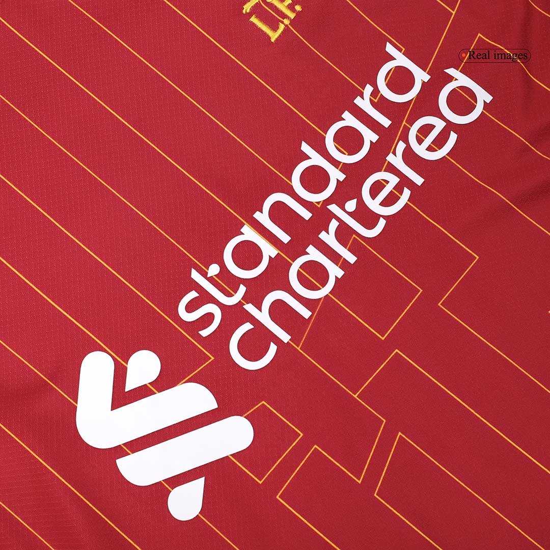 Liverpool CHAMPIONS #20 Heim-Fußballtrikot für Herren, Champion Edition 2024/25