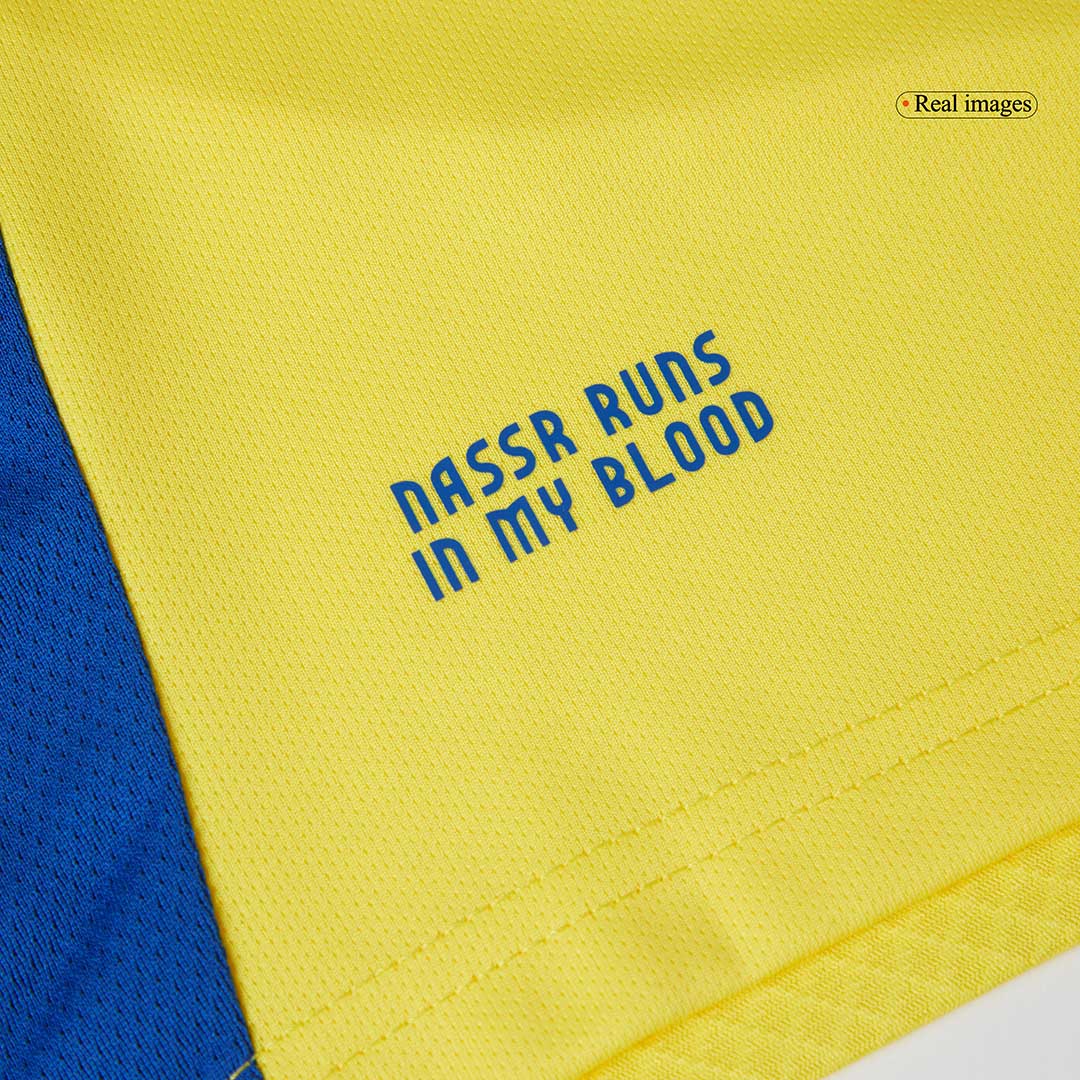 Al-Nassr Heimtrikot personalisiert - RONALDO #7 2024/25