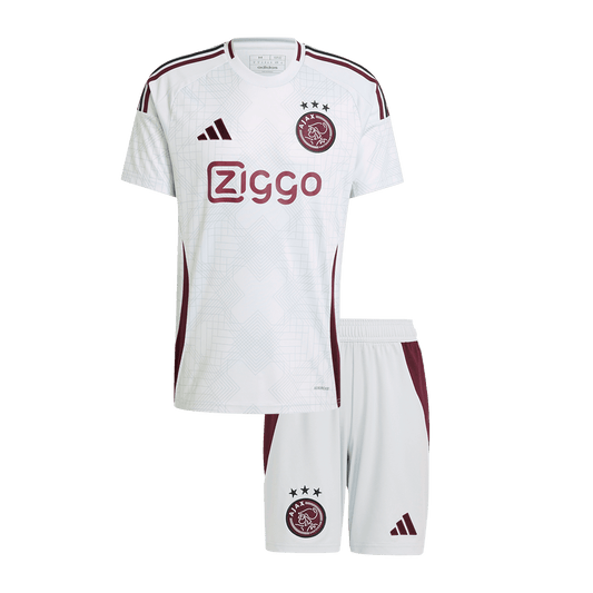 Kinder Ajax Individuelles Drittes Auswärtstrikot-Set  2024/25