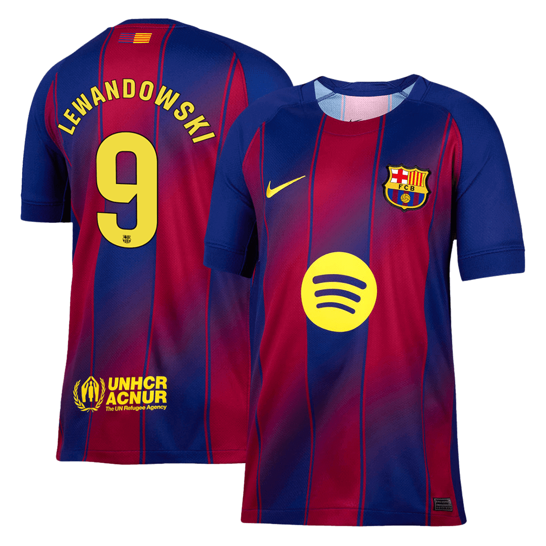 LEWANDOWSKI #9 Barcelona Heimtrikot 2025/26