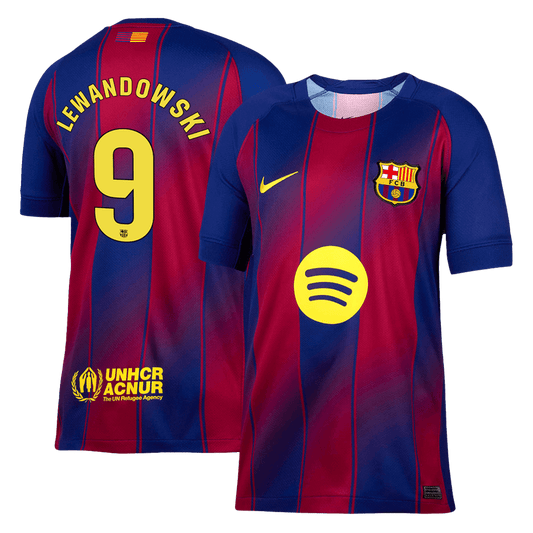 LEWANDOWSKI #9 Barcelona Heimtrikot 2025/26
