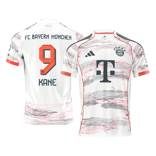 KANE #9 Bayern München Fußballtrikot Auswärtstrikot 2025/26