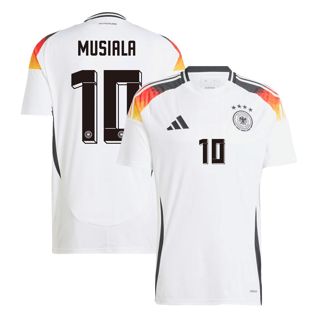MUSIALA #10 Deutschland Fußballtrikot Heimtrikot Custom 2024