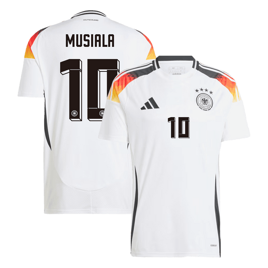 MUSIALA #10 Deutschland Fußballtrikot Heimtrikot Custom 2024
