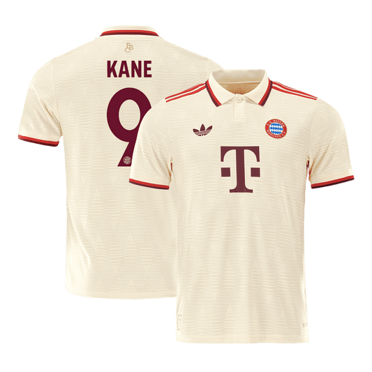 Authentisches KANE #9 Fußballtrikot Bayern München Drittes Auswärtstrikot 2024/25 UCL