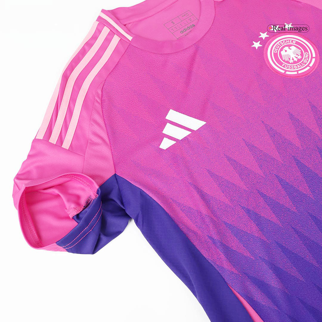 Deutschland Fußballtrikot Auswärts Custom Shirt 2024