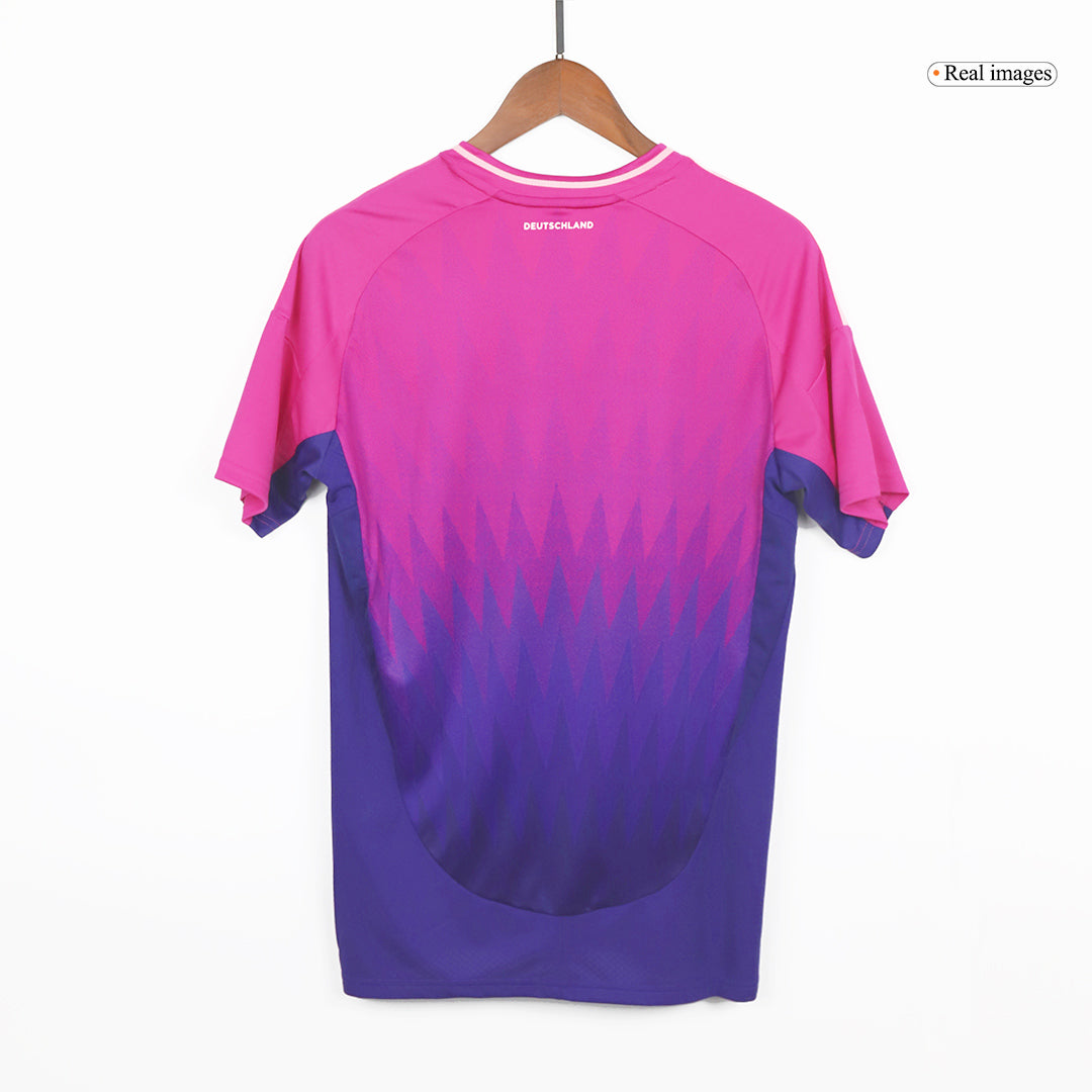 Deutschland Fußballtrikot Auswärts Custom Shirt 2024