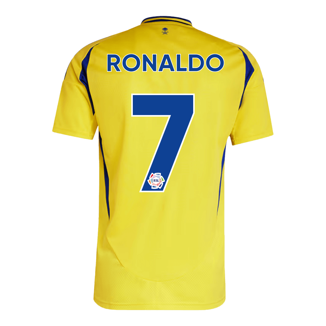 Al-Nassr Heimtrikot personalisiert - RONALDO #7 2024/25