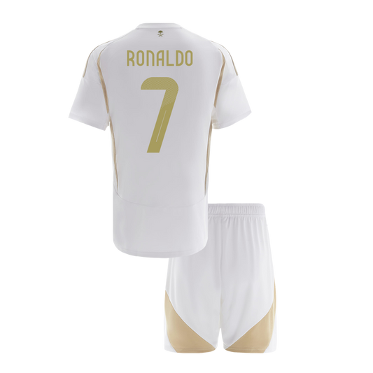 Kinder Al-Nassr RONALDO #7 Drittes Auswärtstrikot-Set 2024/25 ACL