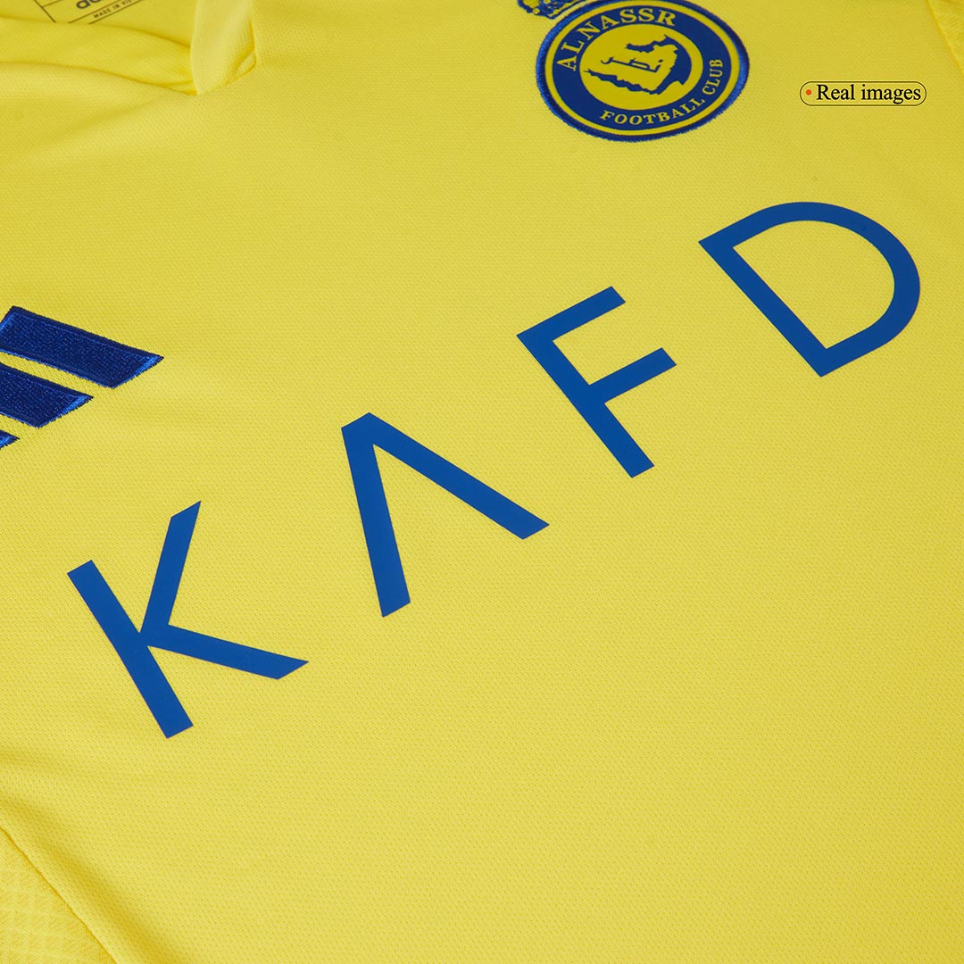 Al-Nassr Heimtrikot personalisiert - RONALDO #7 2024/25