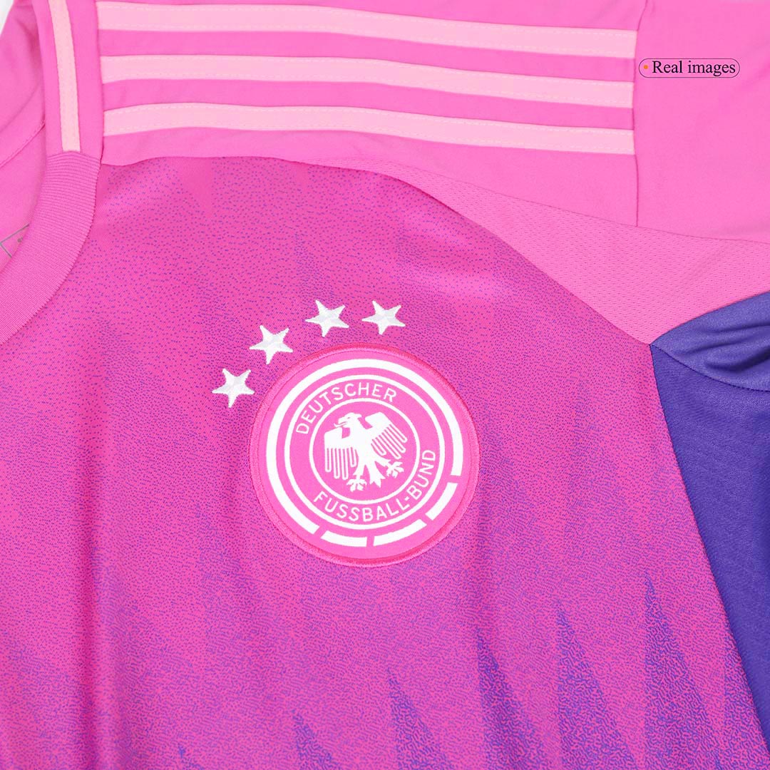 Deutschland Fußballtrikot Auswärts Custom Shirt 2024