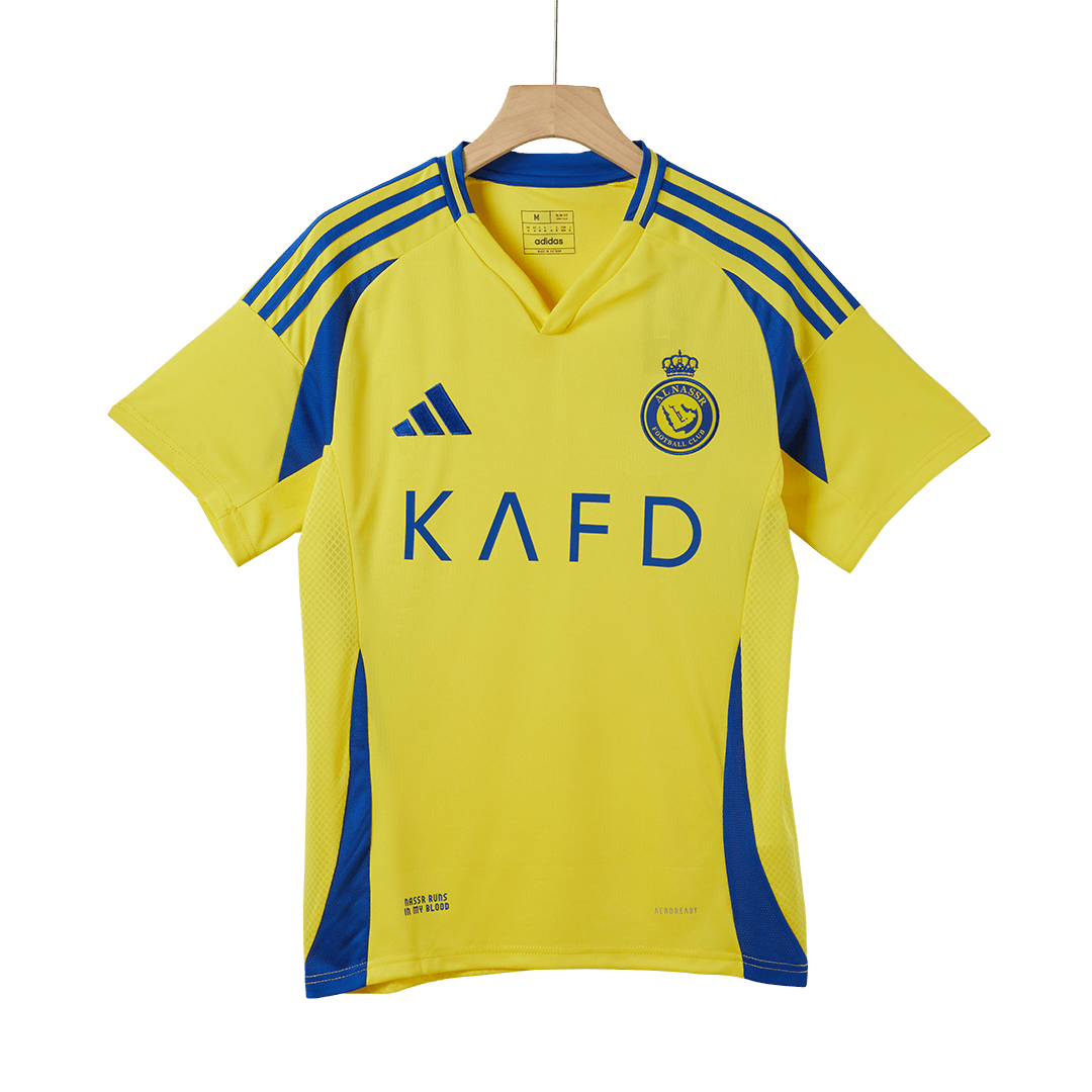 Al-Nassr Heimtrikot personalisiert - RONALDO #7 2024/25