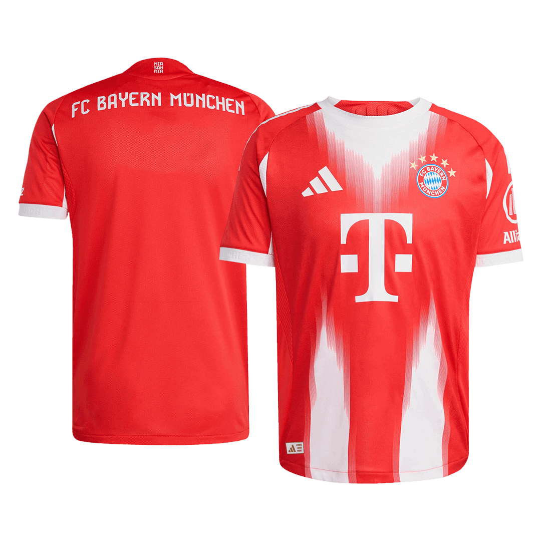 Authentic Bayern München Heimtrikot 2025/26 Rot