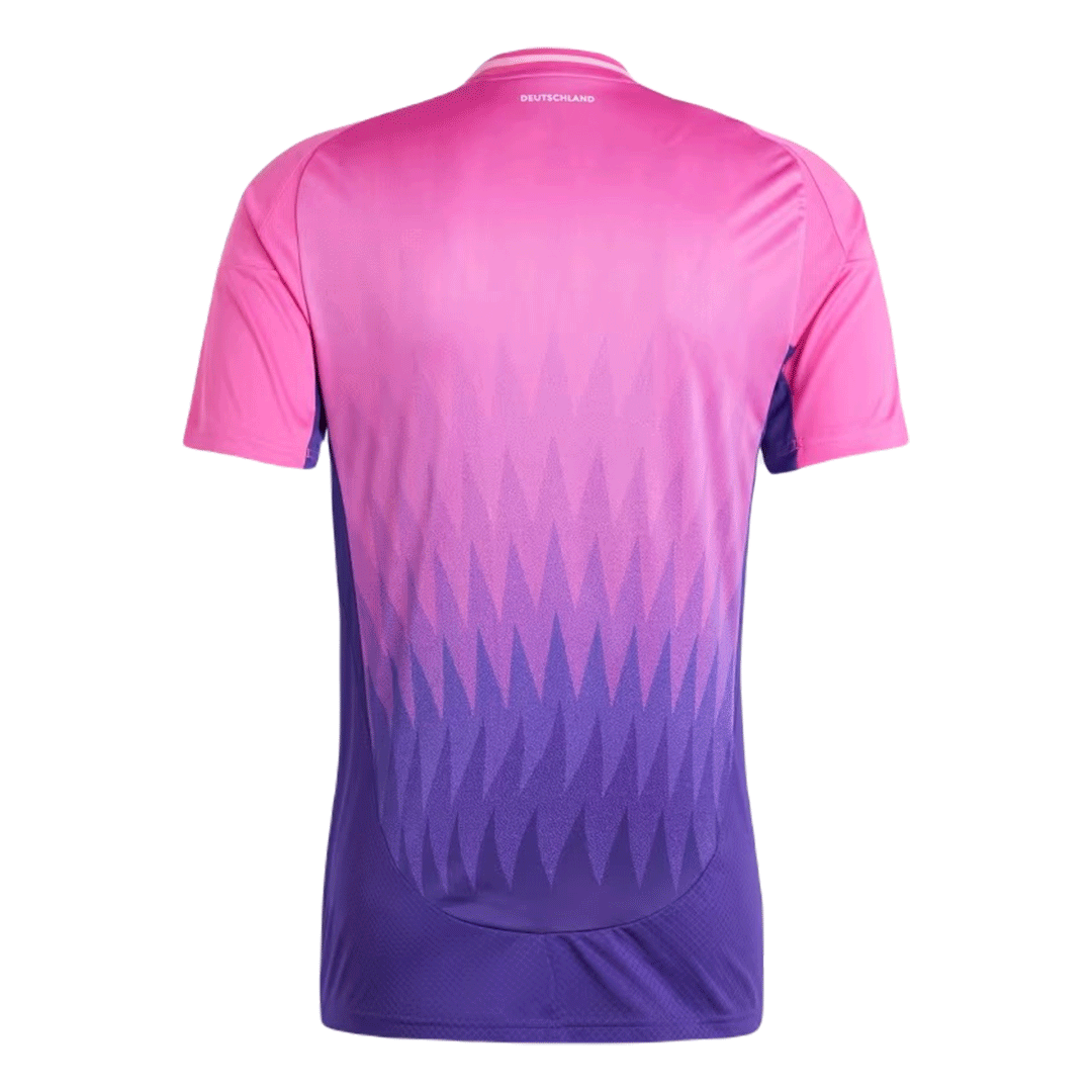 Deutschland Fußballtrikot Auswärts Custom Shirt 2024