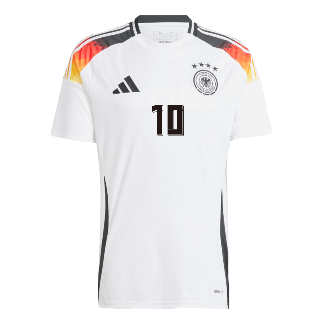 MUSIALA #10 Deutschland Fußballtrikot Heimtrikot Custom 2024