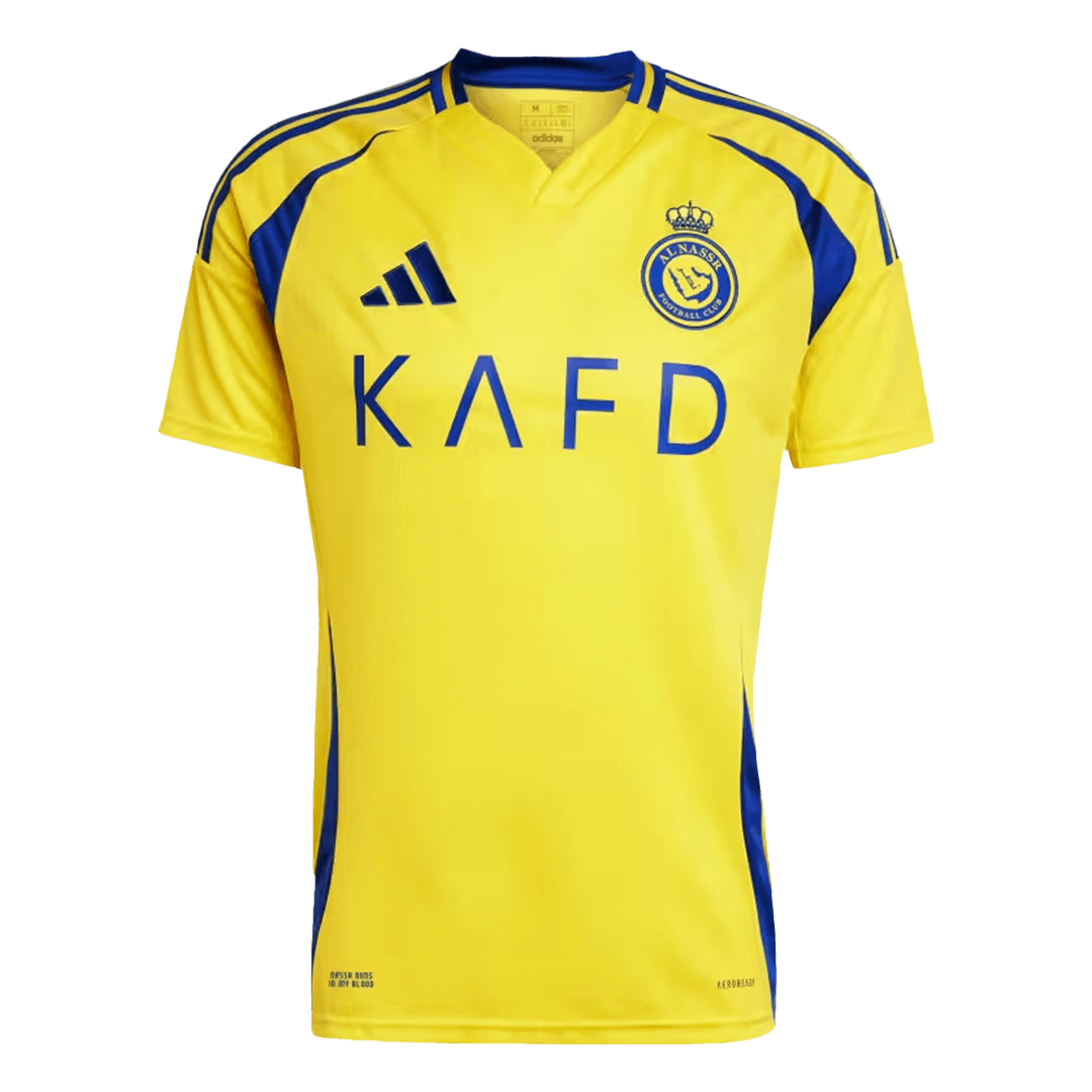 Al-Nassr Heimtrikot personalisiert - RONALDO #7 2024/25