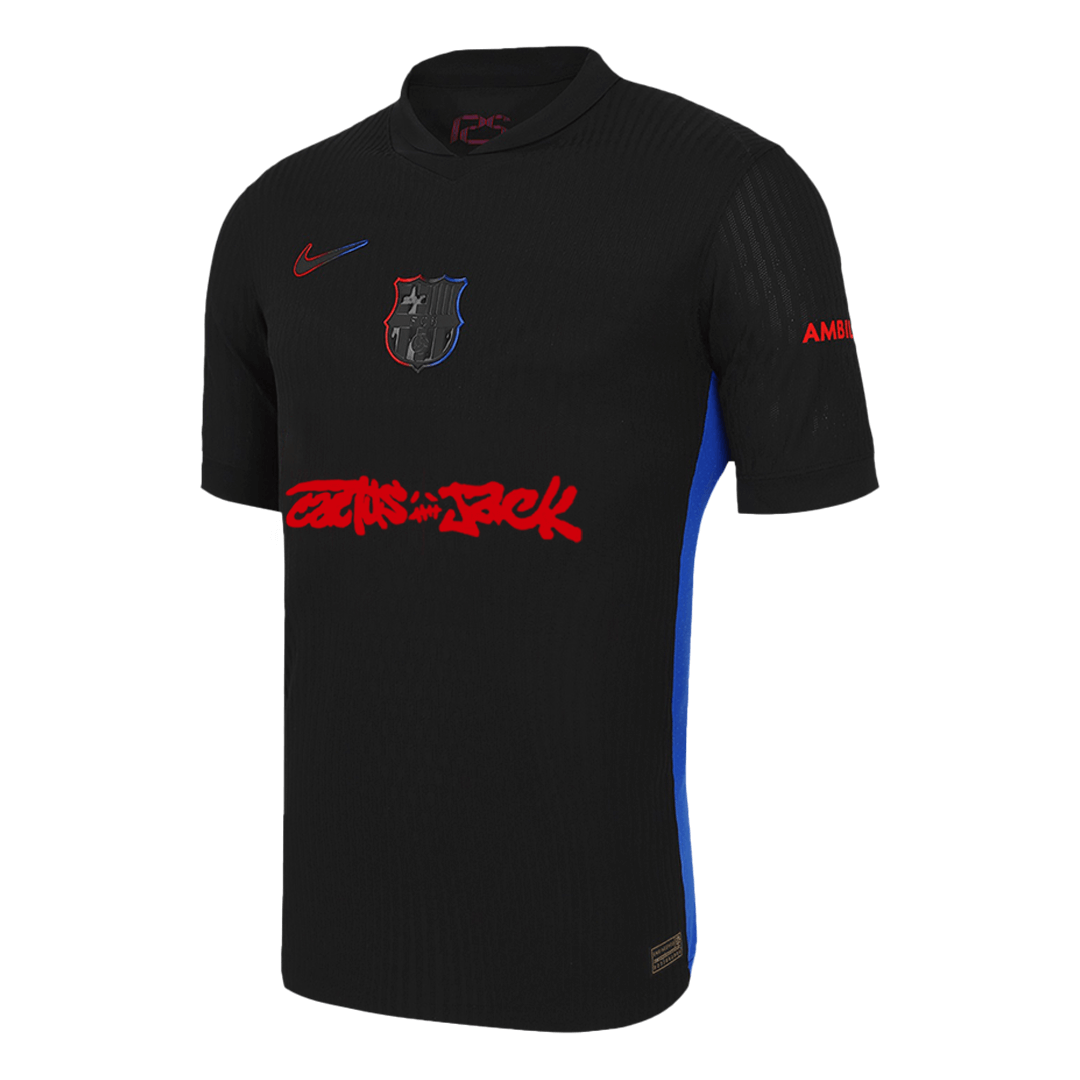 Authentisches Fußballtrikot Barcelona X Travis Scott Auswärtstrikot 2024/25